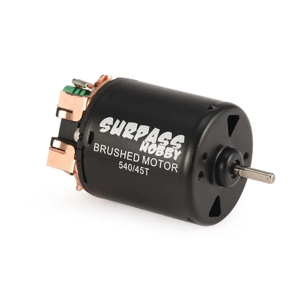 1:10 RC Parts 540 13T 17T 21T 27T 35T 45T 55T 80T Brushless Motor With WP-1060-RTR 60A Waterproof ESC for RC Car Rock Crawler