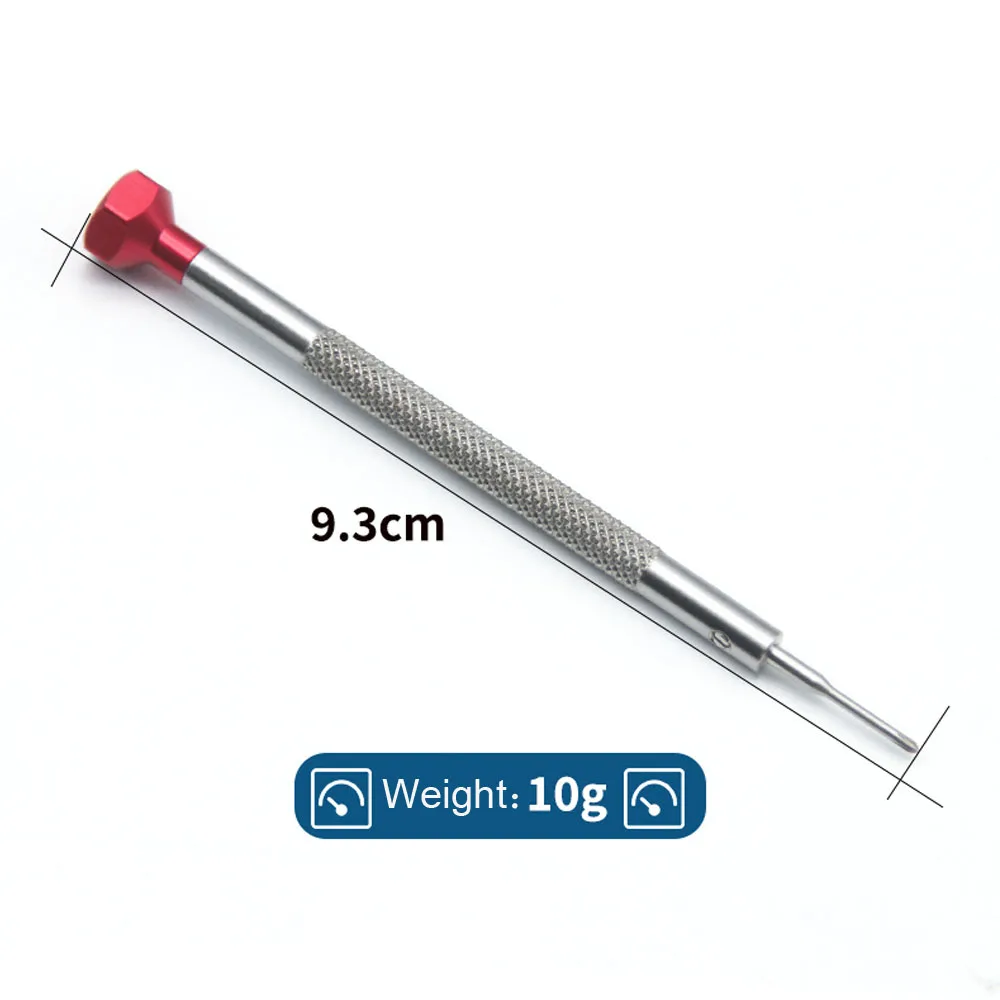 New Quality Watch Glass Repair Screwdriver Flat Cross Type Hard Stainless Steel Nonmagnetic Blade Screwdriver For Watchmakers image 4
