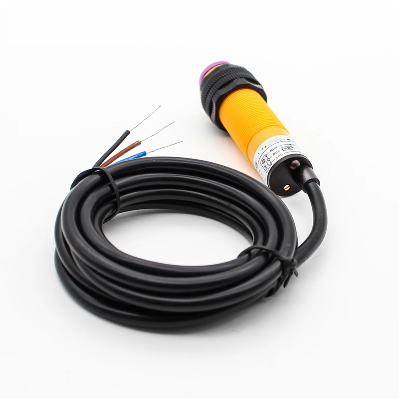 7-30cm±10% adjustable M18 Diffuse reflection sensor photoelectric switch E3F-DS30C4/C2/P1/P2 3 wire NPN NO NC distance