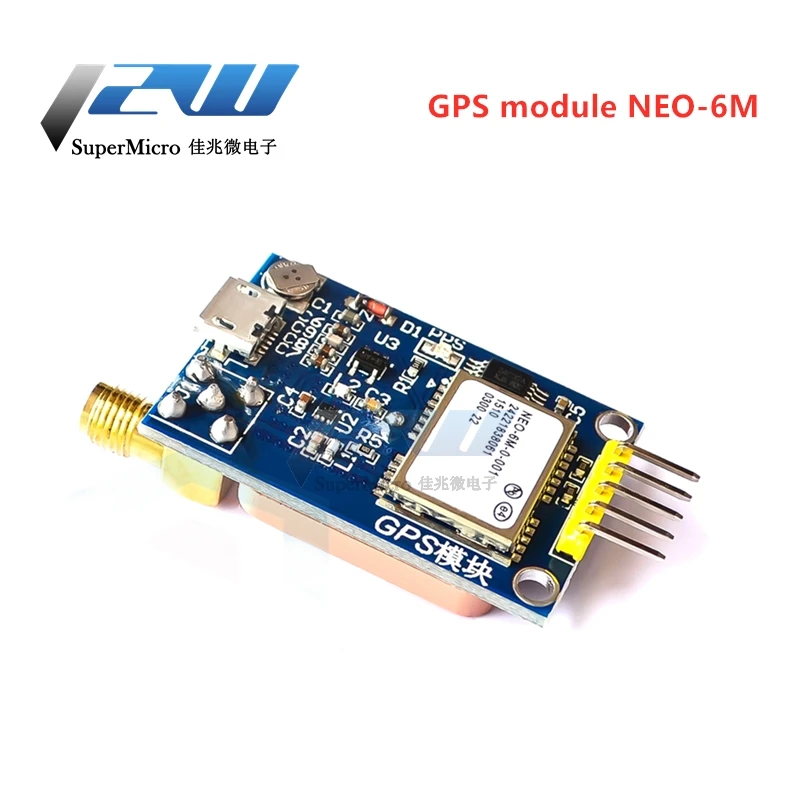 1 Pcs Micro USB NEO-6M NEO-7M NEO-8M GPS Module Satellite Positioning 51-chip for Arduino ,STM32 Routines Ceramic Antenna Module