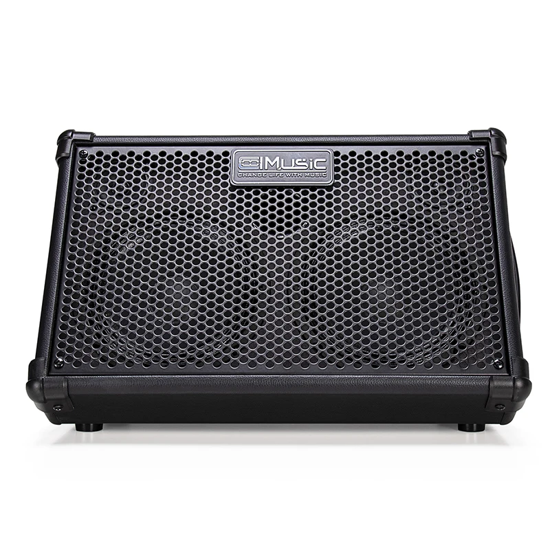 Coolmusic BP40D Guitar Amplifier Speaker Rechargeable Bluetooth With Effects Outdoor Ukulele Keyboard Piano Sax Practice AMP