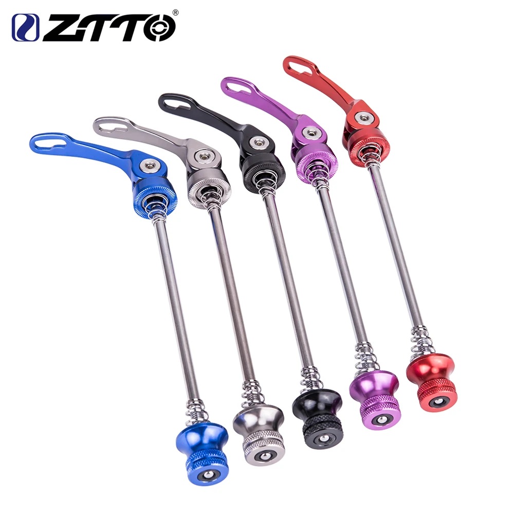 ZTTO QR Quick Release MTB Rennrad Fahrrad Nabe Spieße hebel Aluminium legierung Mountainbike teile Für Vorne 100mm Hinten 135mm – Detail 3