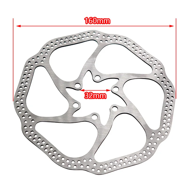 For Xiaomi Electric Scooter M365 Disc Brake  6 Holes 140mm 160mm   Rear Wheel