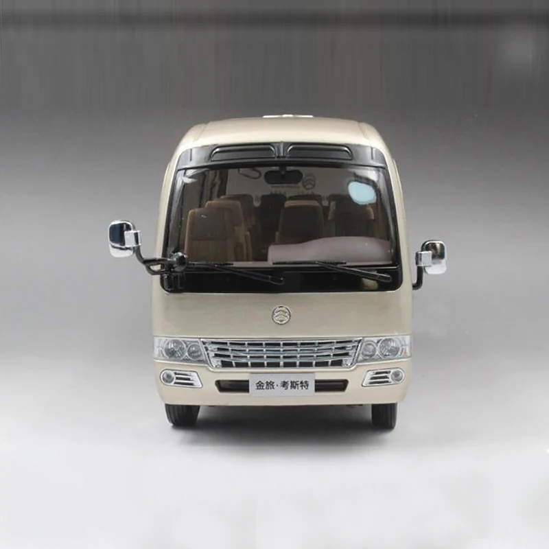 Original 1:24 Golden Passenger Car Coaster Series CMB Alloy Car Model Commercial Car Car Model