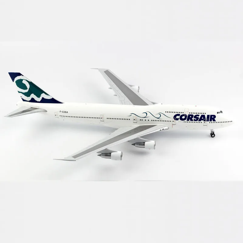 Diecast 1:200 Simulation French Cos Aviation B747-300 F-GSEA Airliner Alloy Airplane Model Gift Decoration Collection