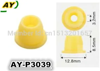 100pcs excellent  Fuel injection  pintle cap 12.8*3.2*8.5mm Plastic parts for bosch  injector repair kit (AY-P3039)