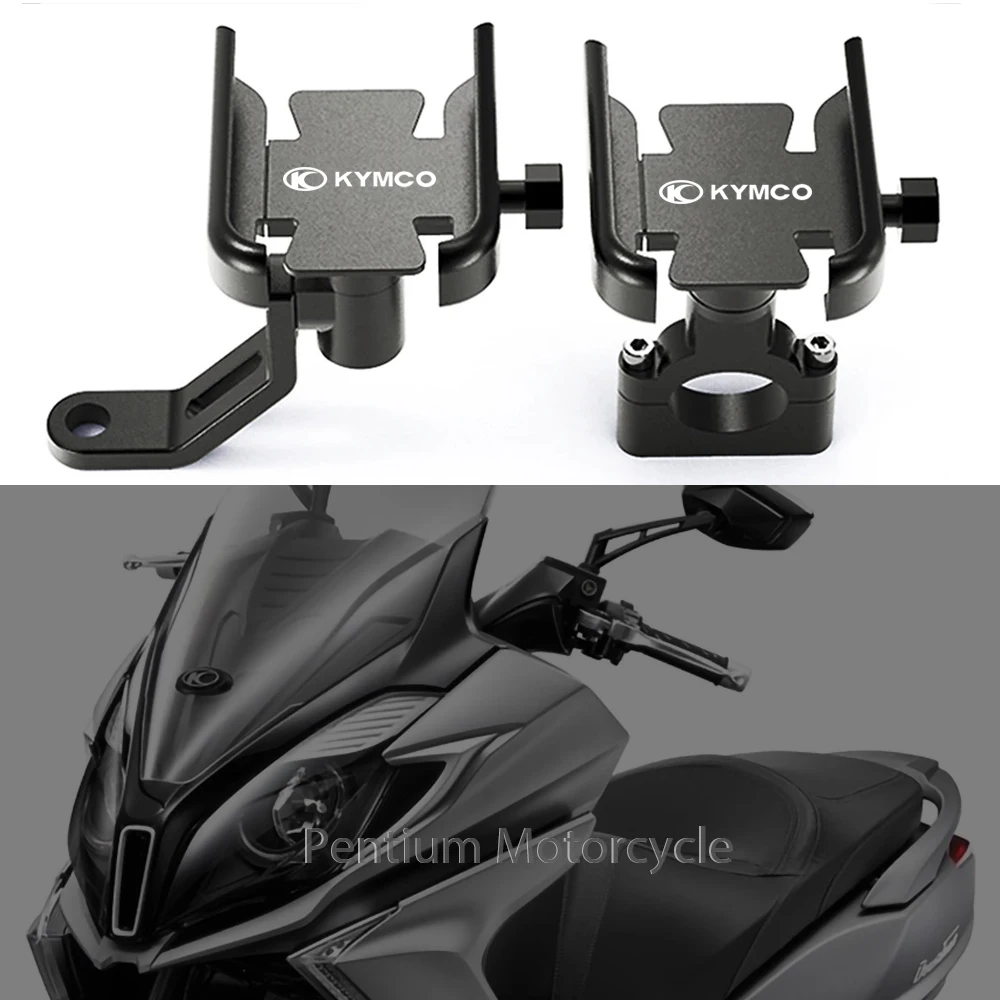 

For KYMCO DOWNTOWN NIKITA GDINK KXCT PeoPle S Racing S G150 Motorcycle Handlebar Mobile Phone Holder GPS Stand Navigation