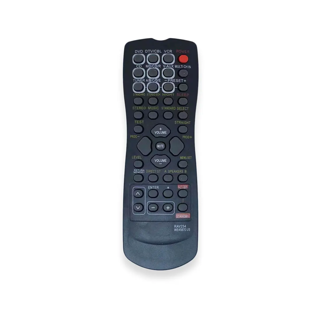 NEW Remote Control For Yamaha AV RAV254 RX-V390 RX-V359 V459 V496 HTR5240 HTR5250 RAV22 RX-V350 RX-459 HTR-5630