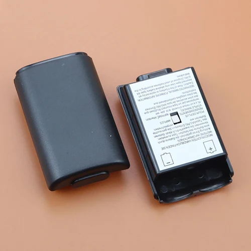 Imagen 2 del producto Para Xbox 360 cubierta trasera de batería controlador de juego paquete de batería cubierta carcasa Kit para Xbox 360 reemplazo de carcasa