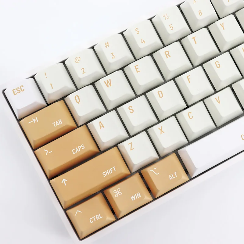 Poplar twig nectar Keycaps Dye Sub Keycap Set For Cherry MX Switches Mechanical Keyboard gh60 xd64 xd84 xd96 87 104