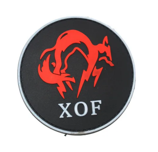 NEW Embroidered Metal Gear Solid Cosplay Patch Foxhound, Fox, XOF, Diamond Dogs, Outer Heaven Patch Military Tactical for Clot