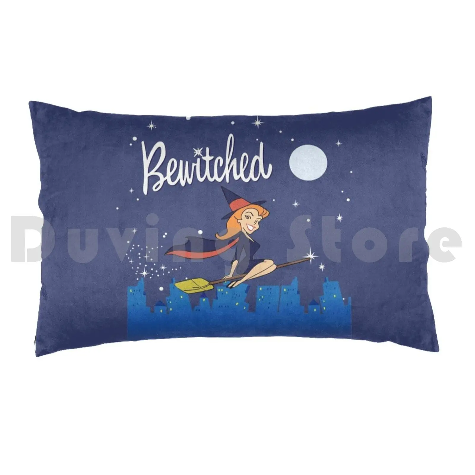 Bewitched Shirt , Sticker , Badge , Pillow Case Printed 35x50 Bewitched Tv Samantha Endora Darrin Darren