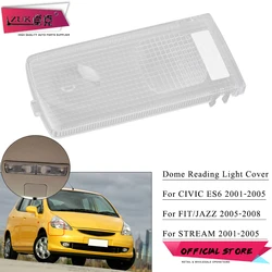 ZUK Reading Light Cover Dome Map Lamp Lens For HONDA FIT JAZZ 2005 2006 2007 2008 CIVIC STREAM RN3 2001 2002 2003 2004 2005