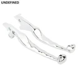 Motorcycle Skull Clutch Brake Levers Chrome For Suzuki Intruder 800 1400 1500 1994-2004 Boulevard S50 S83 C90 2005-2007