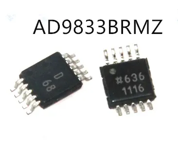 

Free shipping NEW 10PCS/LOT AD9833BRMZ AD9833BRM AD9833 MARKING D68 MSOP-10