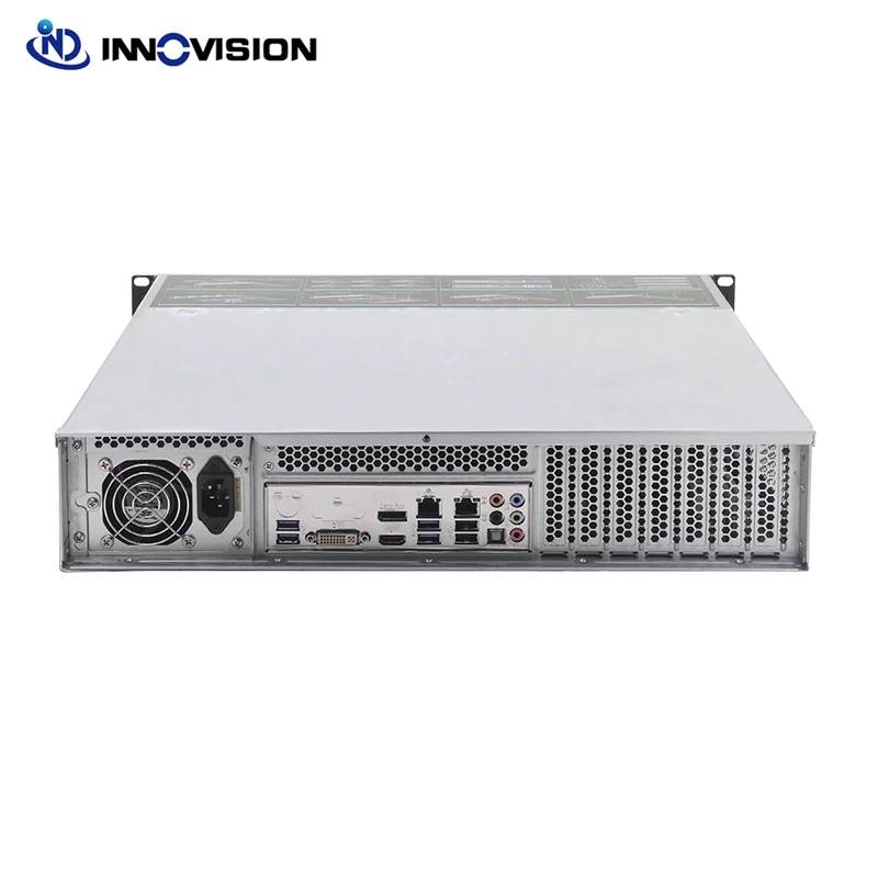 New 2U 8bay Hotswap Server With I3 I5 I7 Or E3 CPU Max 64Gb RAM Memory For NAS Clould Date Storage