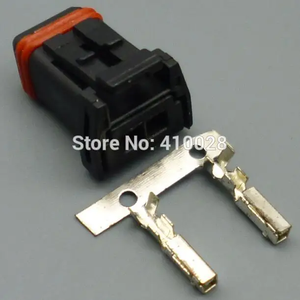 

5/30/100sets 1.2mm 2pin auto wire assembly female electric connector