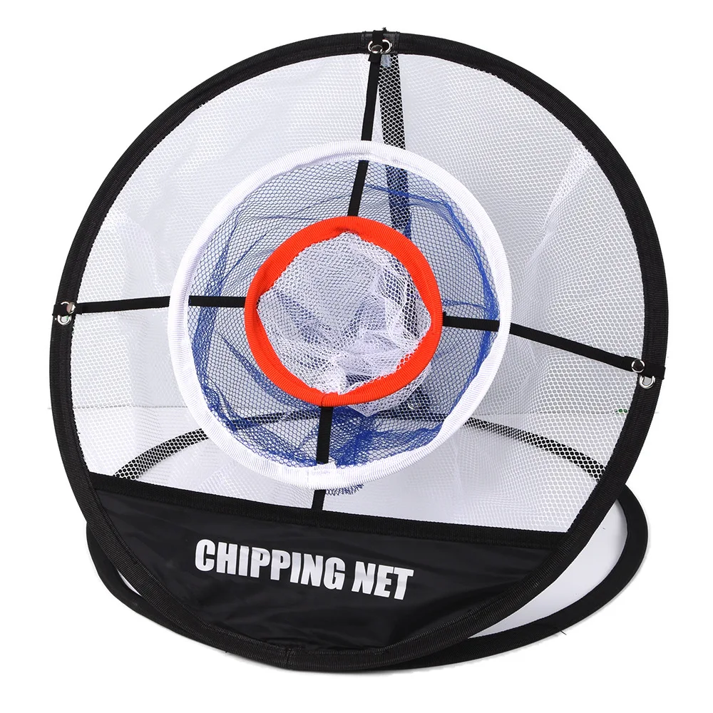 Golf cutting net Foldable cutting net Indoor practice net Three-layer set goal net golf training