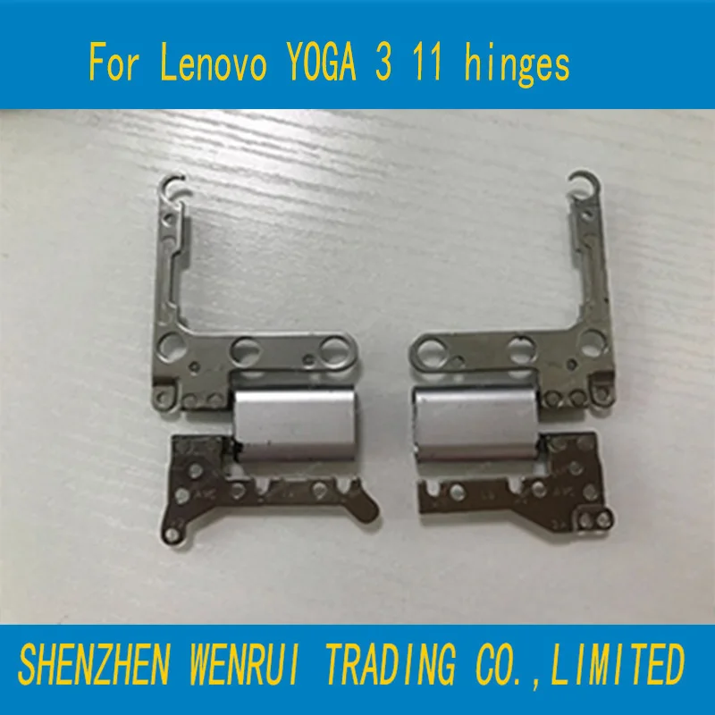 

USED LED LCD screen hinge For Lenovo Yoga 3 11 series Laptop Hinges Left + Right AM190000500 AM190000400