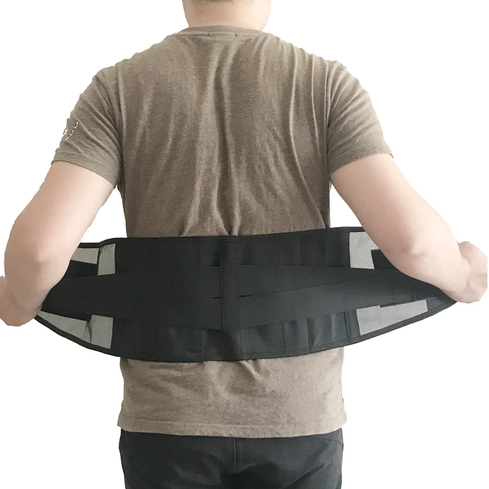 Adjustable Neoprene Lumbar Support Belt Pain Relief Lower Back Brace Support Belt Waist Protection Orthopedic Supports