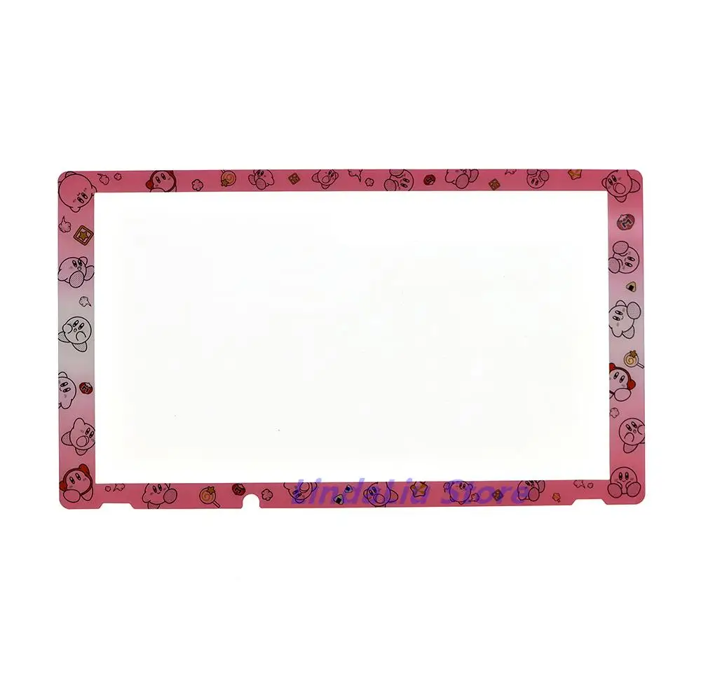 1ชิ้น/ล็อตสีขอบคริสตัลกระจกนิรภัยฟิล์มอะนิเมะ Ultra อุปกรณ์เสริมสำหรับ Nintend Switch อุปกรณ์ป้องกันหน้าจอคอนโซล