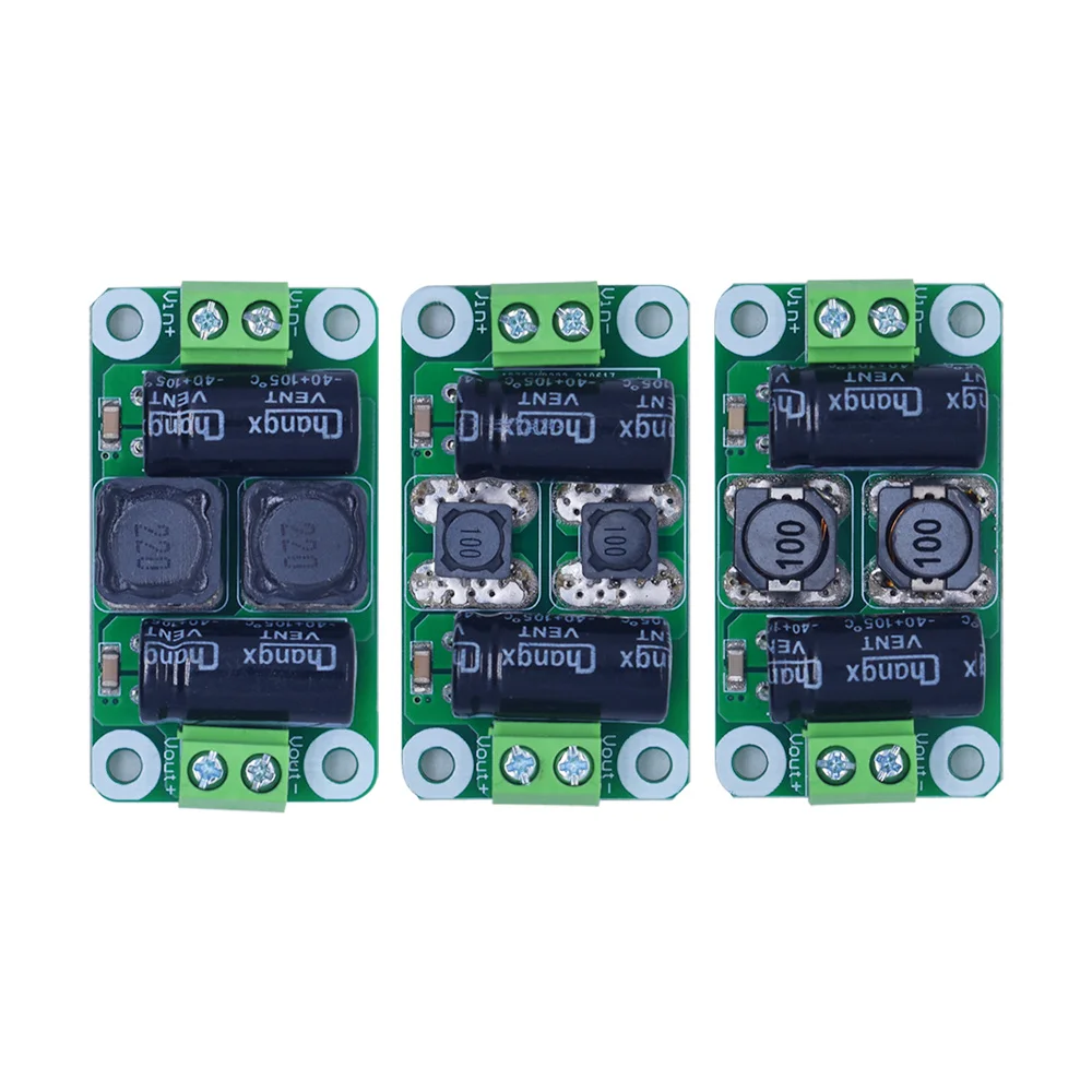 DC Power Filter Board 0-25V/0-50V 2A/3A/4A Class D Power Amplifier Module Interference Suppression Board EMI Suppression