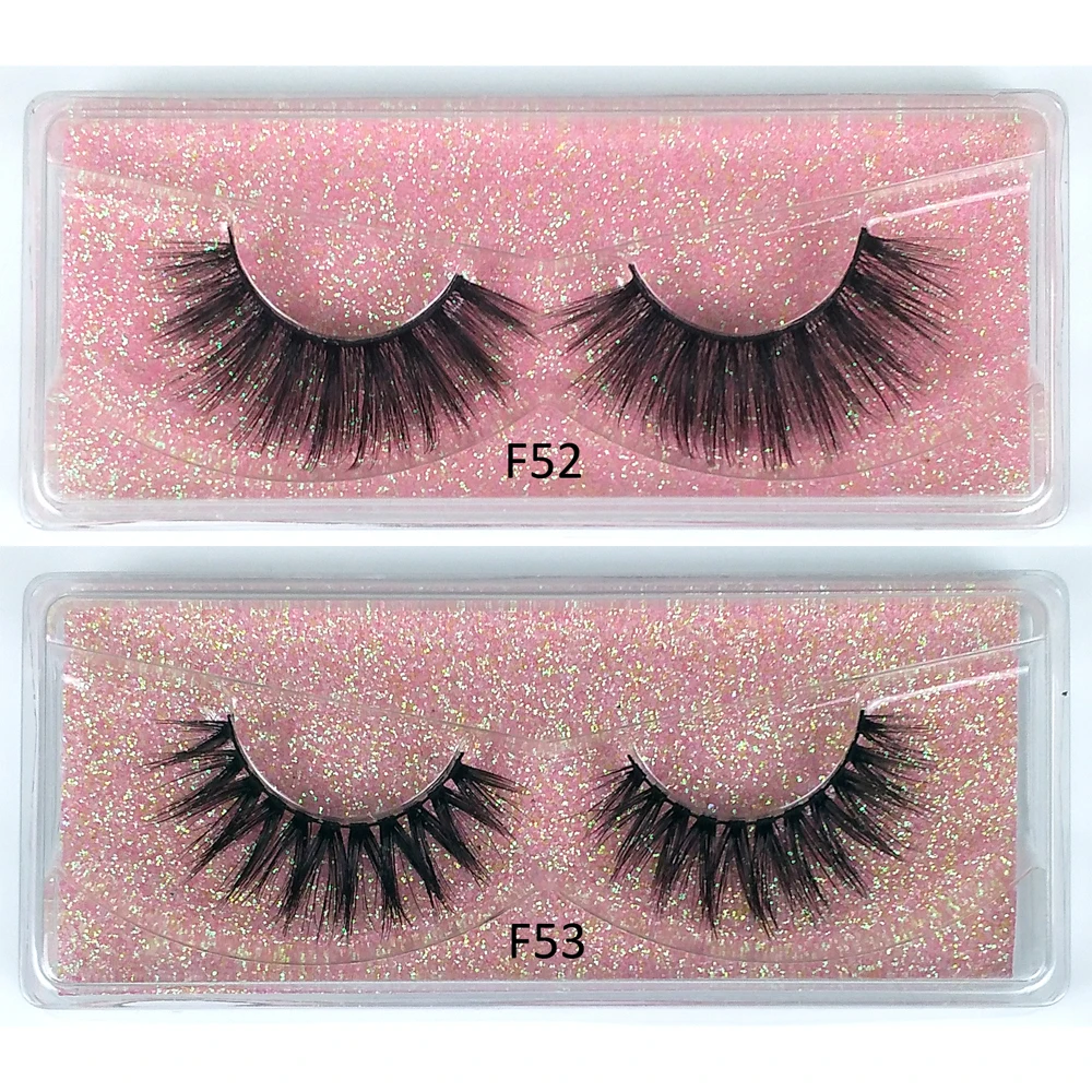 10 Pairs 3D Mink Lashes In Bulk Natural False Eyelashes Hand Made Makeup Eye Lashes 3D Mink Eyelashes