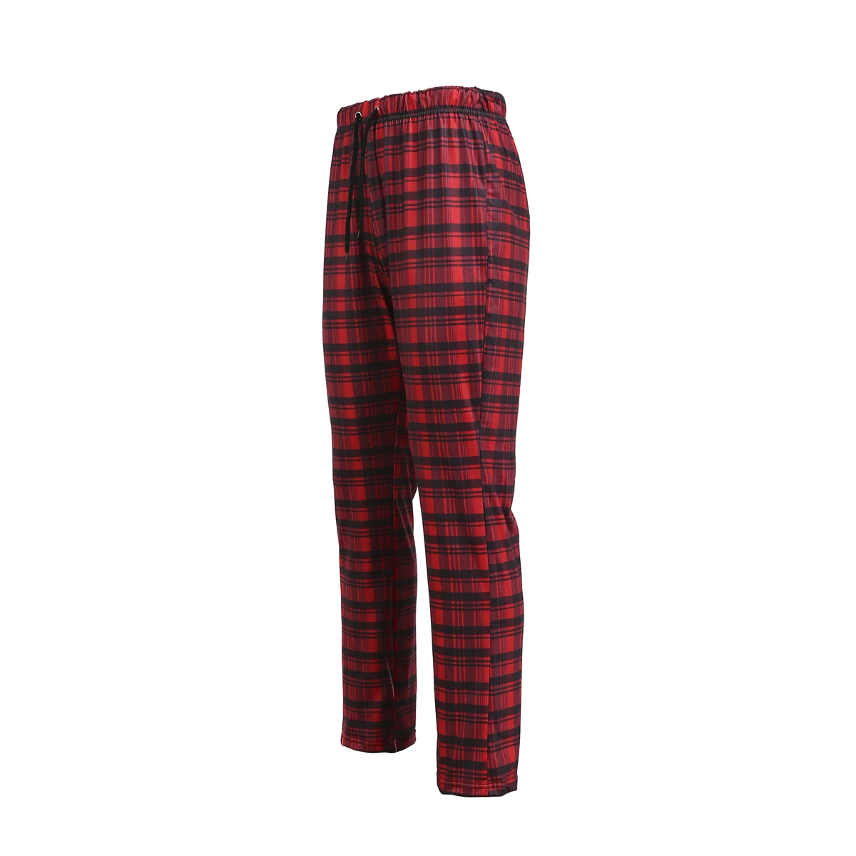 4 Colors Fashion Men Plaid Pajama Pants Male Loose High Waist Stretch Plaid Pajamas Homewear for Daily Sleep M-XXL