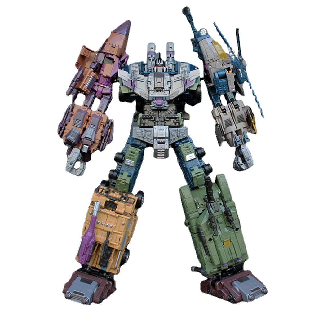 Jinbao Oversized WB Bruticus Predaking Devastator Warbotron Onslaught Brawl Swindle Blast Off MMC PREDAKING Figure Robot Toy