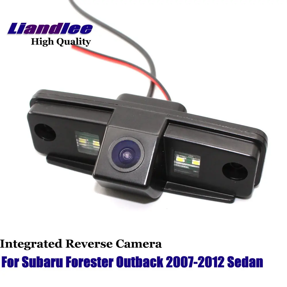 Car Backup Rear View Camera For Subaru Forester Outback 2007-2012 Sedan Tribec Parking Integrated OEM HD CCD CAM Accessories