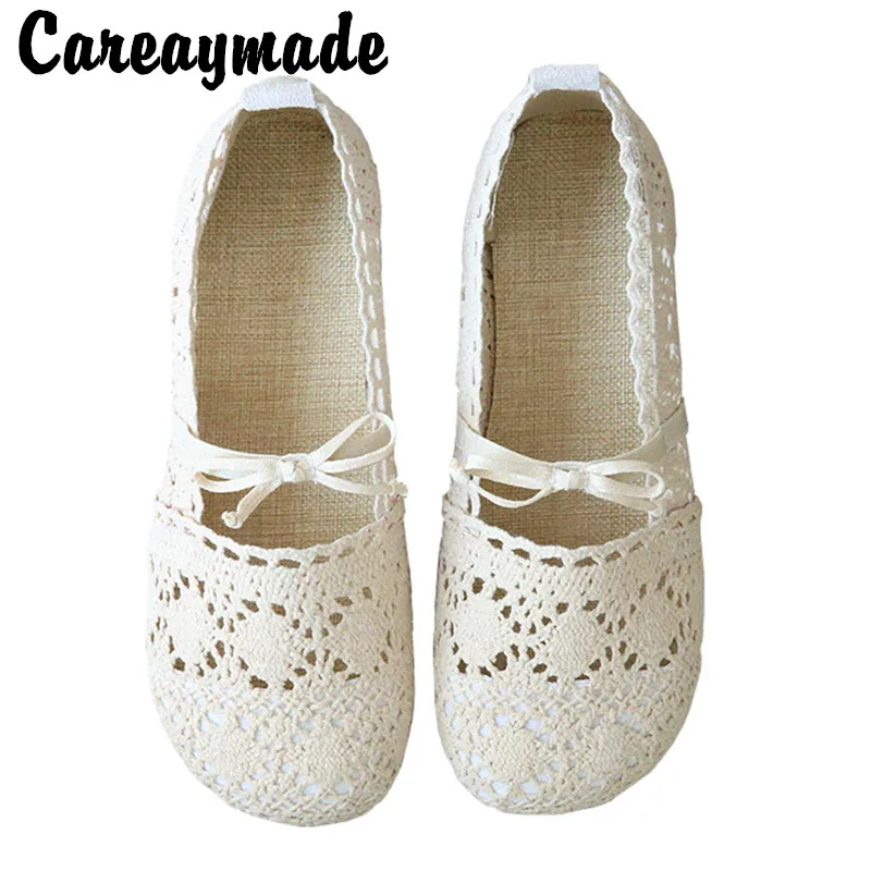 Careaymade-Summer women's shoes mesh breathable dance shoes college style comfortable sandals art Japanese leisure Women's shoes