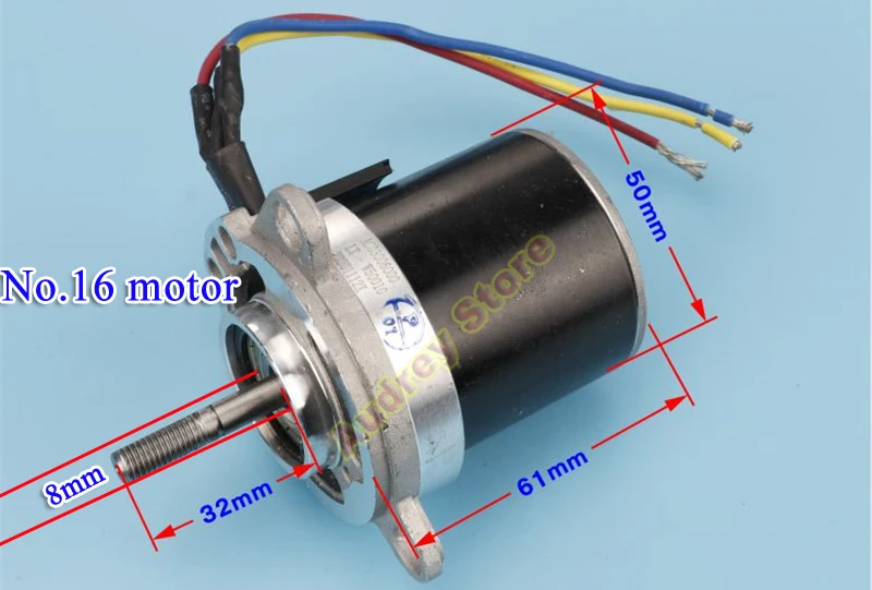 Imagem -03 - Motor sem Escova do Rotor Exterior para Ferramenta de Jardim Serra Elétrica Cortador de Grama Poder Dc18 v 36v 200w 500w 3000rpm 15000rpm