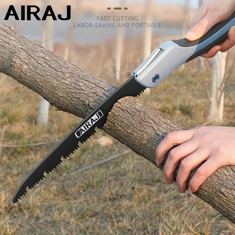 AIRAJ Folding Saw Bushcraft for Wood Garden Pruning Outdoor For Camping SK5 Garden Saw