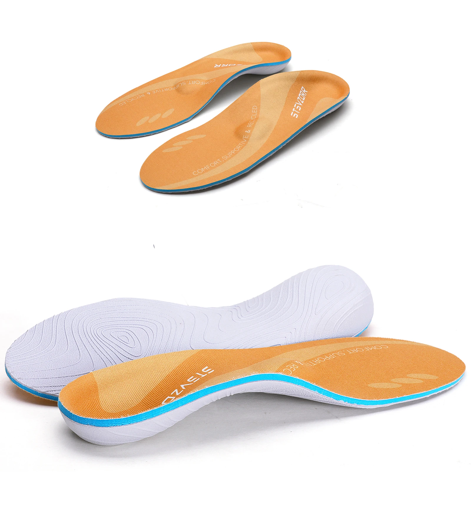 Flache Füße Orthopädische Einlegesohle Vorlage Sneaker Einsatz Männer Plantarfasziitis, Orthesen Mittelfußgewölbe Unterstützung Sohle Frauen Stiefel – Detail 20