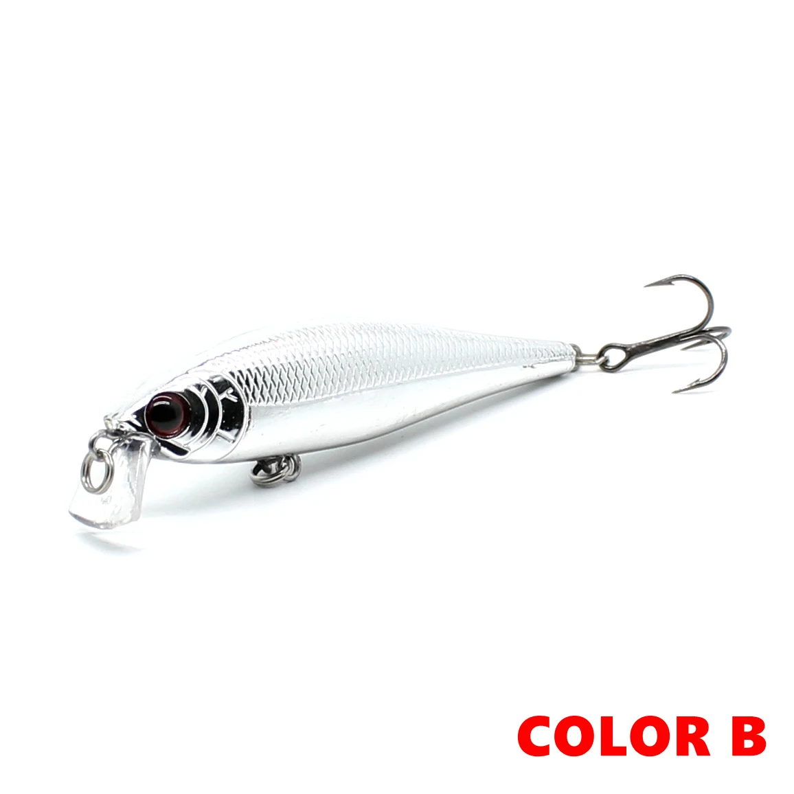 AOCLU-Hard Minnow Lure für Rock, Boot, Wolfs barsch, Thunfisch fischen, 10 # VMC Haken, Rassel machen Lärm, Sinking Wobbler, 65mm, 5,5g – Detail 7