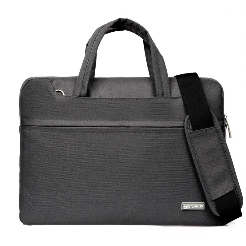 Computer sleeve case maleta 14 inch laptop bag  Portable notebook handbag BriefcaseUnisex  Business messenger file shoulder bag