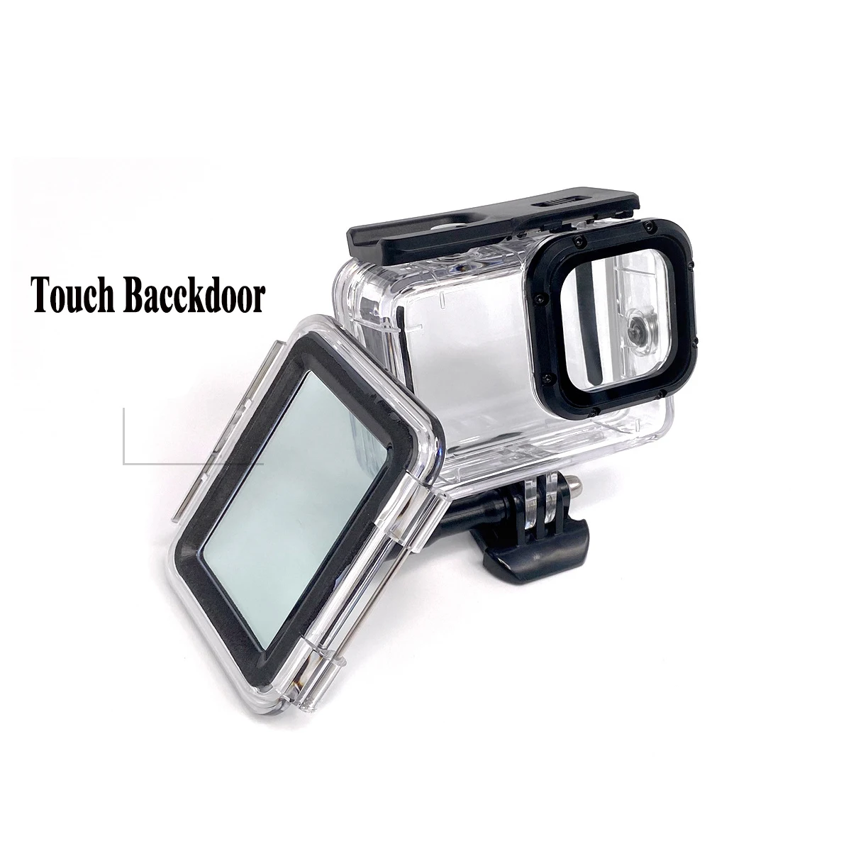 For Gopro 9 10 11 12 13 Accessories Case Waterproof Housing Diving 45M Protective Protector Mount Shell For Go pro Hero 13 Black