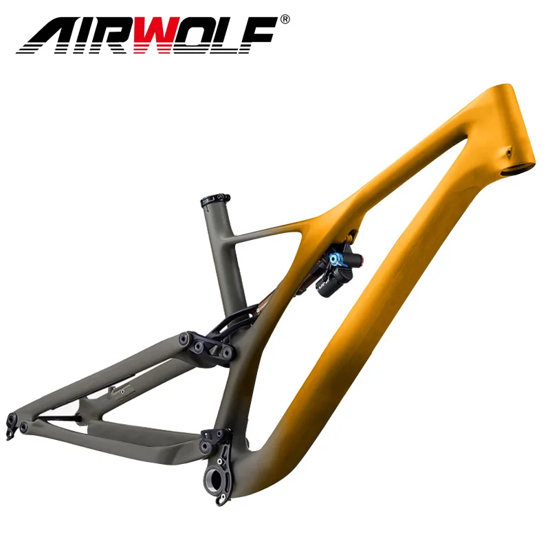 

Enduro Suspension Carbon Frame 29 Mountain Bike Frame Boost OEM Customize Logo XC MTB Frameset With 210mm Shock Travel 142mm