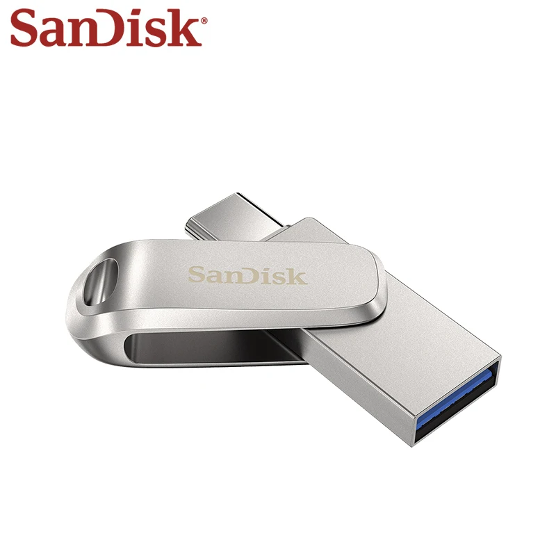 Sandisk SDDDC4 Pendrive 32GB 64GB 128GB Type-C OTG USB 3.1 Pamięć flash do telefonu 256GB 512GB 1TB Mini metalowa szybka