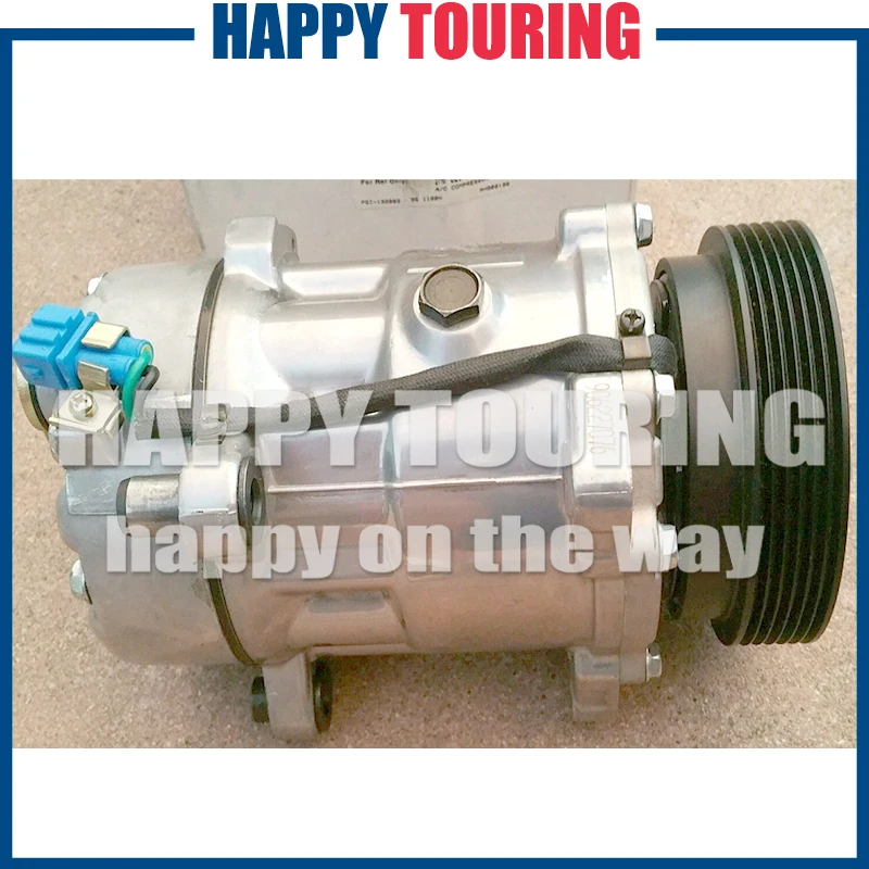 New SD7V16 A/C Compressor 93-98 for VW Passat Jetta Golf 95-02 Cabrio 1H0820803D 1H0820803DX  CO 1100JC