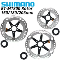 SHIMANO DEORE XT MT800 XTR MT900 Rotor de freno de disco de bloqueo central RT-MT800 RT-MT900 tecnología MTB bicicleta de montaña 160MM 180MM203MM