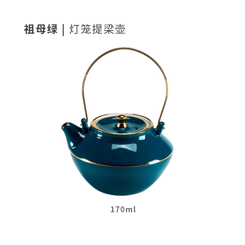 Charm Teapot Ceramic Kung Fu Porcelain Container with Infuser for Loose Tea Chinese Zaparzacze Do Herbaty Teaware BD50TT