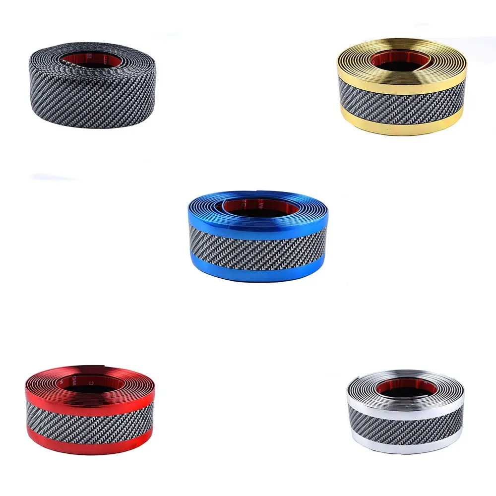 

Anti Scratch Door Sill Protector Car Threshold Protection Car Stickers Rubber Strip Anti-stepping Stickers Bumper Film Sticker