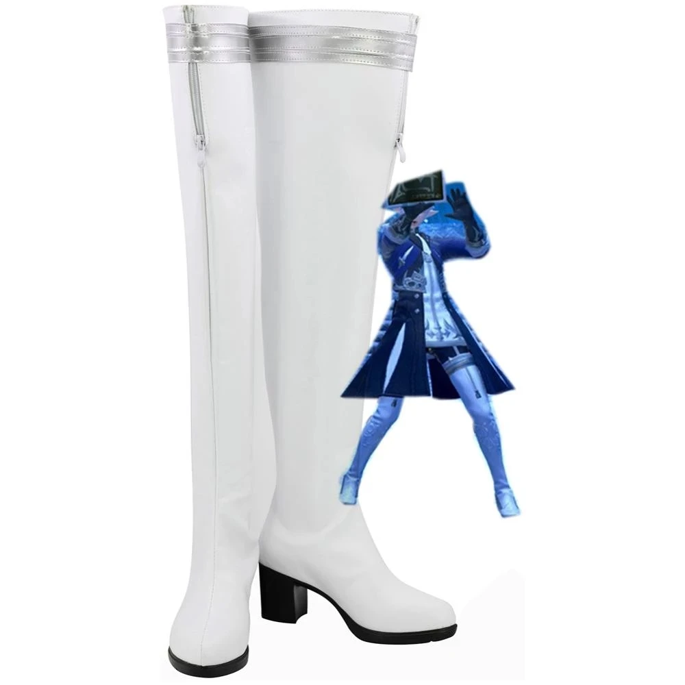

Final Fantasy Alphinaud Leveilleur Cosplay Boots Shoes For Adult Women Custom Made