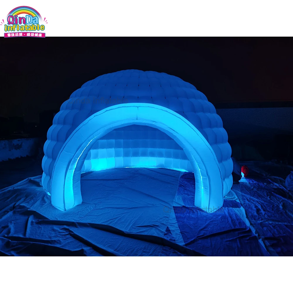 Party Event Wedding Giant Led Light Inflatable Dome Tent From China