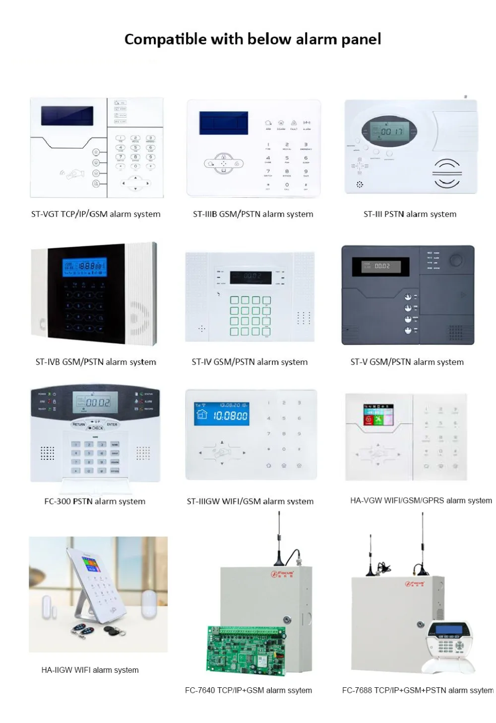 Meian PB-403R Wireless Arm Disarm Remote Control 6 Function Keys SOS Remote Keyfob Home Alarm Controller