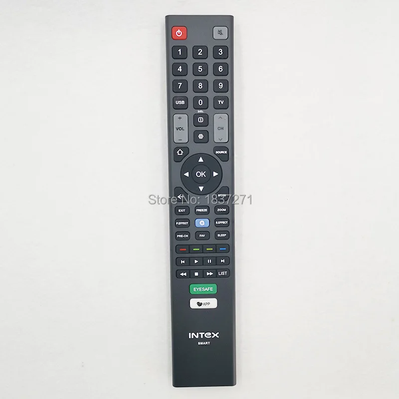 

New Original Remote Control For Intex Smart LCD TV