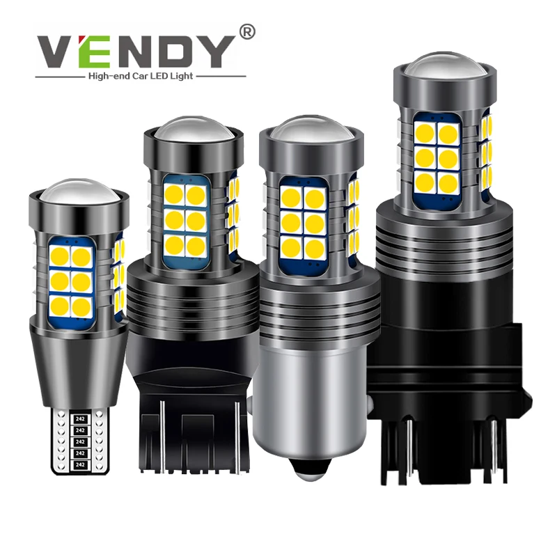 

1pcs Car LED Lights Auto Canbus Lamp Bulb W16W T15 921 1156 P21W BA15S W21W T20 7443 W21/5W 1157 P21/5W BAY15D 3156 3157 P27/7W