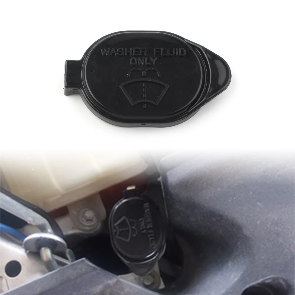 

2PC Black Windshield Wiper Washer Fluid Reservoir Tank Bottle Cap For Toyota Lexus Scion 85316-26030