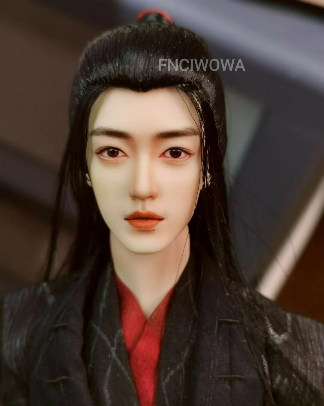 

1/6 BJD Doll Wig Hair The Untamed Wei Wuxian Xiaozhan Highend Handmade Collection Realistic Long Chinese Ancient Specia OB Doll